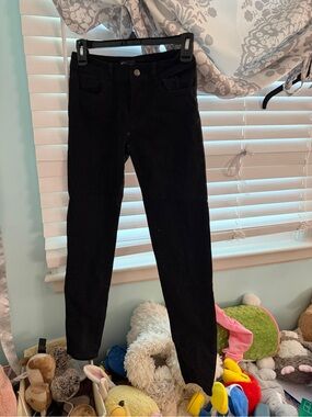 Black Skinny Stretch Jeans Kids